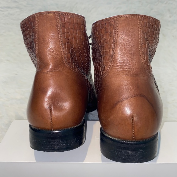 Trotters basket weave Marlene ankle boots 10W - Picture 7 of 10